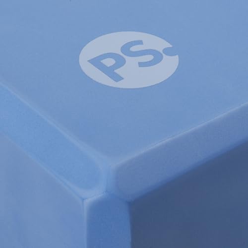 POPSUGAR Solid EVA Yoga Block, 4"x6"x9" Brick (Periwinkle) | EVA Foam | Lightweight | Balance, Alignment & Flexibility
