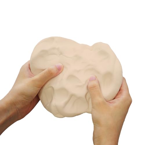 Air Dry Clay Lightweight, Flexible Modeling Clay for Adults Arts and Crafts | Professional & Moldable, Soft & No-Stick, Polymer Clay for Sculpting, Molding,Anime Figures,Making Costumes,DIY Projects - color: Skin-3 Packs