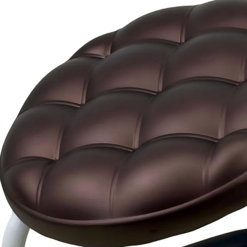 Kneeling Meditation Stool, Prayer Bench Gift Portable Kneeling Bench, Lightweight Meditation Bench Seat for Studio, Praying, Brown - color: Brown(round)