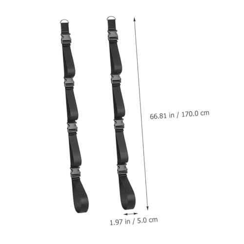 2pcs Adjustable Wall Mounted Storage Straps for Garage and Camping Chair, Heavy-duty Buckle Hanging Organizer, Multi-use Wall Storage System for Home and Outdoor