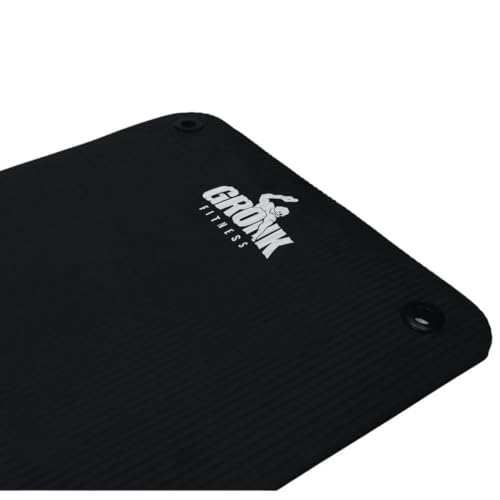 Gronk Fitness Padded Yoga Mat | Non-Slip 72 Inch Exercise Mat