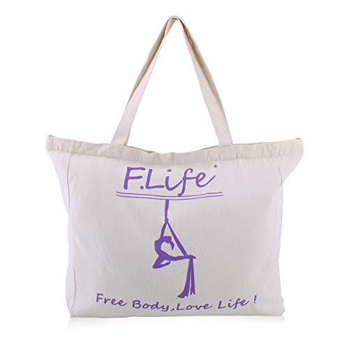 F.Life Aerial Silk 10 Yards Kit Durable Aerial Yoga Hammock with Hardware & Guide Aerial Swing for Acrobatic Flying Yoga - color: Black
