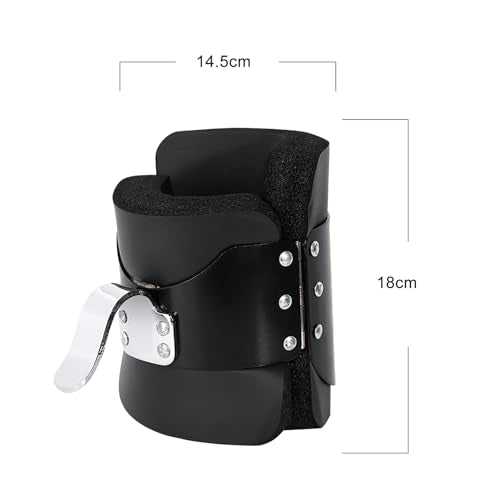 Zerone Boots Hanging Inversion Boots Solid Steel Boots Inversion Boots for Pull Up Hanging Hang Up Boots for Stretching Muscles, Relieving Back Pain