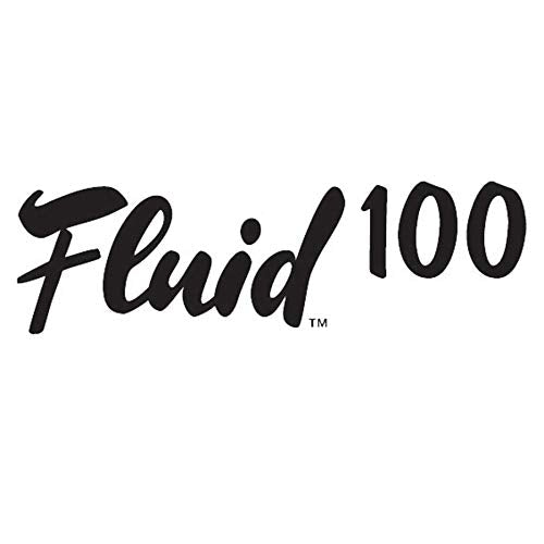Fluid 100 Watercolor Paper Block, 12 x 16 inches, 15 Sheets, 140 lb (300 GSM) 100% Cotton Hot Press Pad for Artist Painting and Wet Media - size: 12 x 16