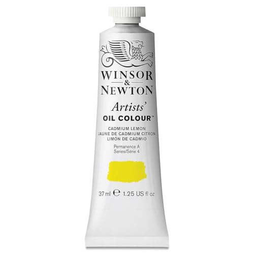 Winsor & Newton Artists' Oil Color, 37ml (1.25 oz) Tube, Cadmium Lemon - color: Cadmium Lemon, style: 1.25-oz Tube