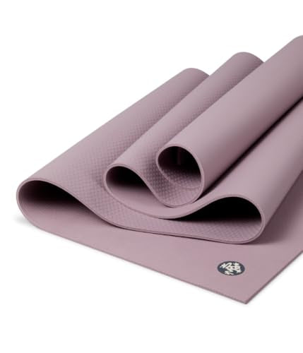 Manduka PROlite Yoga Mat 4.7mm | Lifetime Durability | Hygienic Construction | Teacher Approved - color: Elderberry, size: 68" x 24"