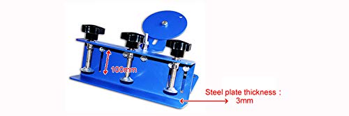 INTBUYING Desktop Screen Printing Hinge Clamp for Silk Screen Printing Machine Hobby Printer 9.8x2.4 Inches - size: 9.8''x2.4''