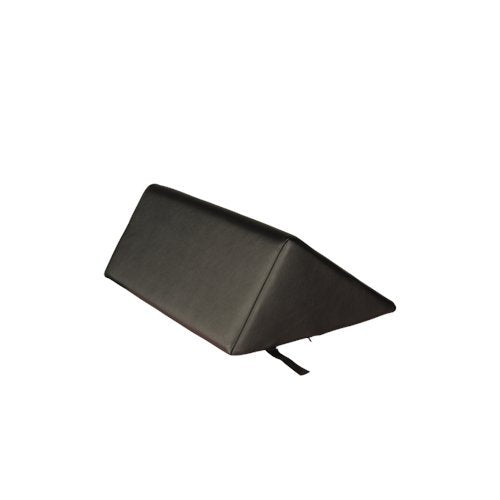 Therapist’s Choice® Triangle Massage Bolster Extra Large, 19" x 12" x 20" x 15.5", (Black) - color: Black