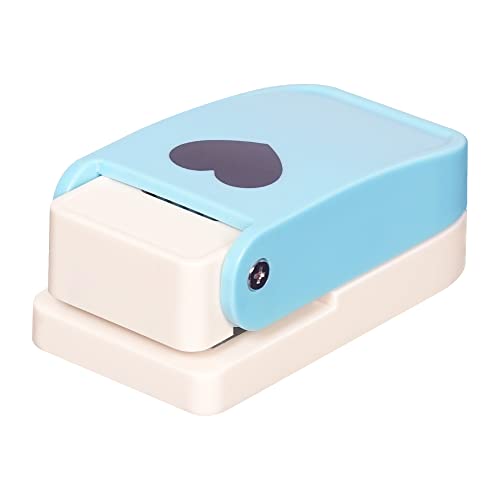 1 Inch Heart Punch 25.4mm Heart Cutter Tool Valentine's Day Handmade Paper Craft Lever Punches for Paper Crafts DIY Handmade Crafting Scrapbooking,Cardstock,Greeting Cards Arts Fun Projects - color: 1 inch Heart