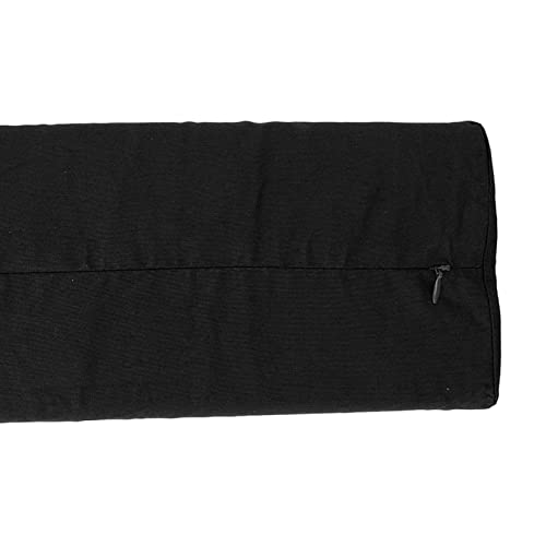 Acupressure Pillow for Neck, Acupressure Massage Pillow, Floral Stimulation Design ABS and Cotton Material Great Yoga Meditation(Black)