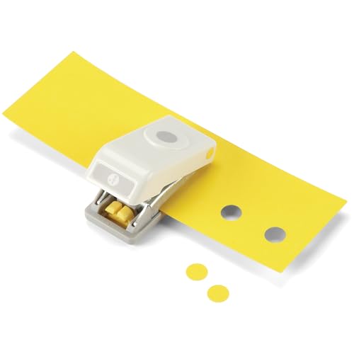 EK Tools Circle Punch, 3/8-Inch,Yellow - size: 3/8 Inch