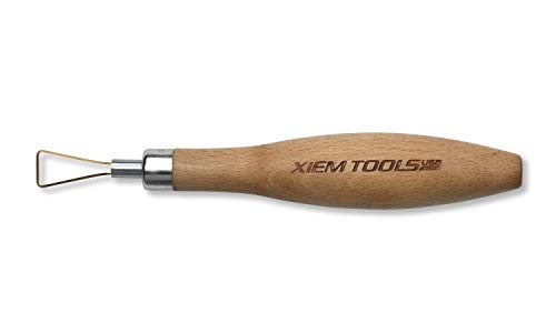 Xiem Tools USA Titanium-Fused Trimming Tools for Pottery and Ceramics (Small Triangle) - size: Small Triangle
