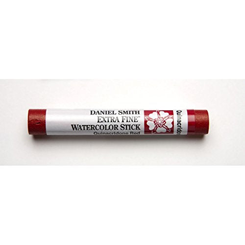 DANIEL SMITH Extra Fine Watercolor Paint, 12ml Stick, Quinacridone Red, 284670020 - color: Quinacridone Red