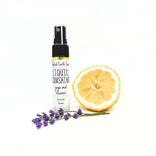 Yoga Mat Spray, 1 oz Lavender Lemon Spray, Liquid Sunshine Room and Body Mist