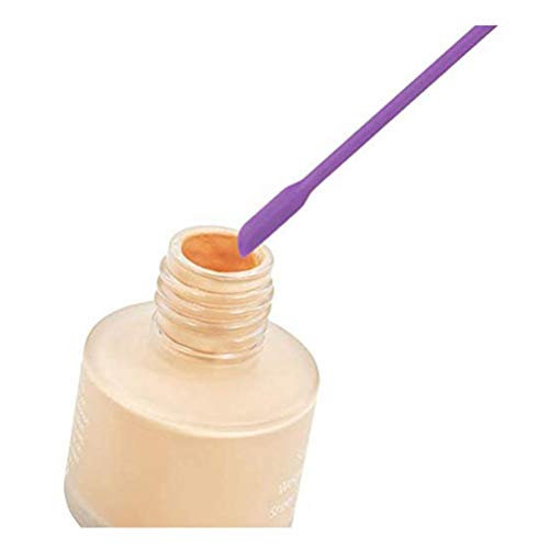 Mini Spatula Silicone Small for Makeup Spatula- Thin Jar ,for Thin Jar/Kitchen Bottles/Cosmetic Bottles 4Pack (Multicolor)