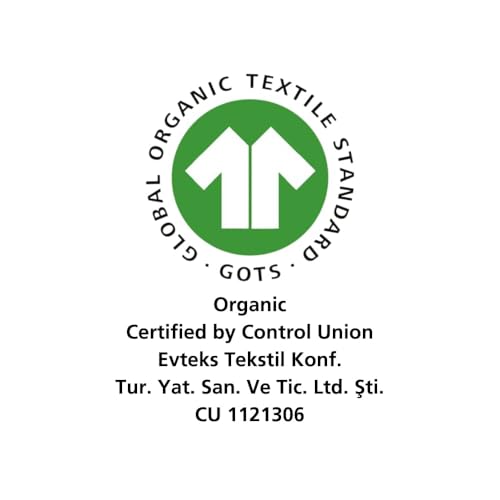 Dalisa Alina GOTS Organic Cotton Throw Blanket, White, 50x60 in - color: White, size: 50x60