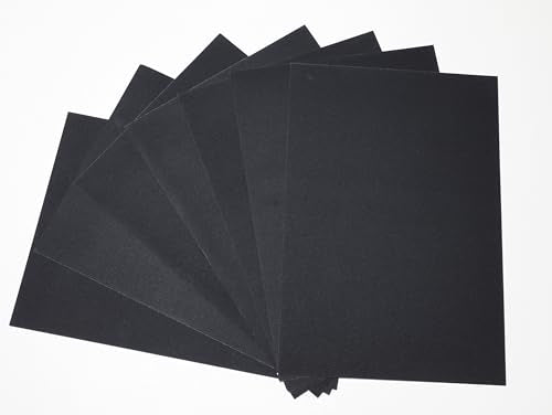Oufin Youpin Sanded Pastel Paper Pad for Artists - (8.3×5.8Inches) 21 x14.8 cm - 600gsm - 14 Sheets of 7 Assorted Colors -Heavyweight Drawing Paper Pad for Pencils and Soft Oil Charcoal Pastels