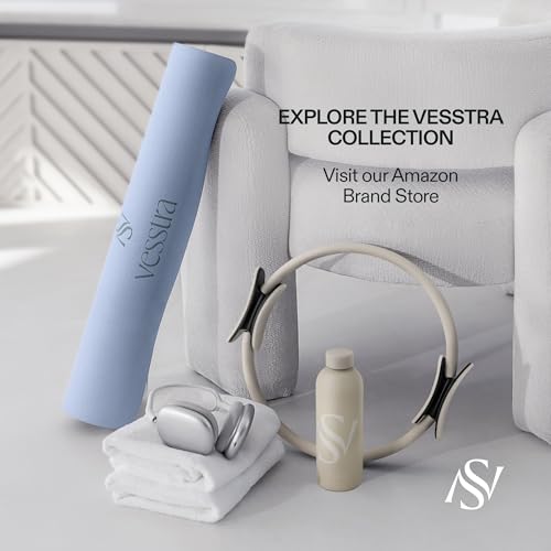 Premium Yoga Mat – Sweat-Activated Non-Slip PU Grip I Natural Rubber Base I 4mm for Yoga, Pilates & Workouts - color: Sky Blue