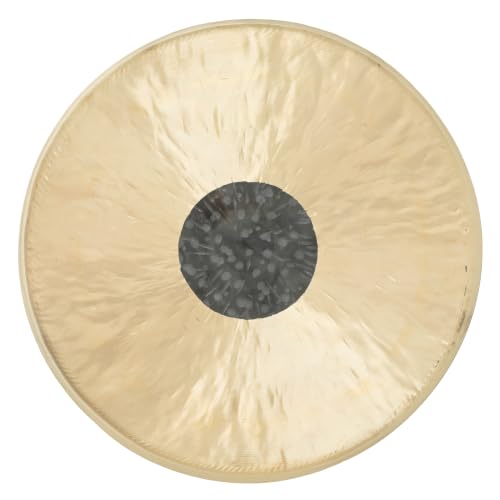 Unlimited Chocolate Drop Gongs - Includes Gong, Mallet & Rope/Bronze Chinese Gong/Bright Tones/For Sound Healing, Meditation & Yoga/Small & Large Available - size: 12"