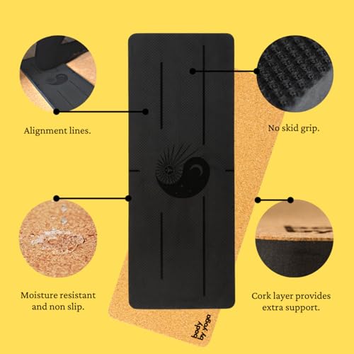 Premium Yoga Knee Pad Cushion – Extra Thick Support for Knees, Elbows & Headstands | All the Comfort of an Extra Thick Yoga Mat with the Stability You Need for Standing Poses | Reversible Non-Slip Grip | Ideal for Yoga & Pilates Knee Pads - color: Dawn an