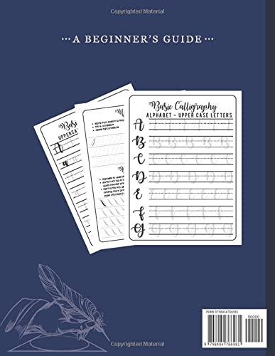 A Beginner's Guide Hand Lettering and Modern Calligraphy for Beginners: A Hand Lettering Workbook with Tips, Techniques, Practice Pages, and Projects