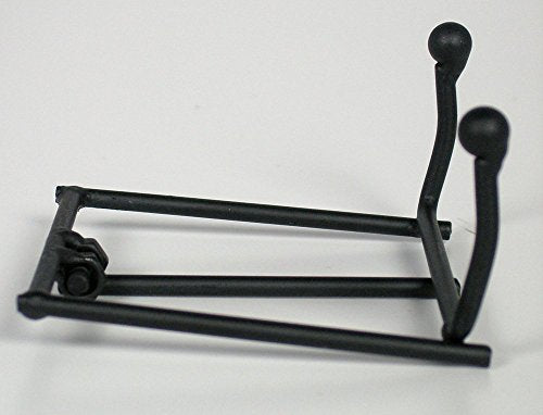 BANBERRY DESIGNS Black Easel Display Stand - Set of 3 Metal Easels - Wrought Iron Plate Stand - Picture Easels - 3.5 Inch High - size: 3 Inch