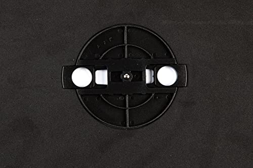 The Quilted Bear Rotating Cutting Mat - Circular 14" x 14" Self Healing 360° Rotating Craft Cutting Mat with Innovative Locking Mechanism for Quilting, Sewing, Dressmaking & Crafts (Green) - color: Green
