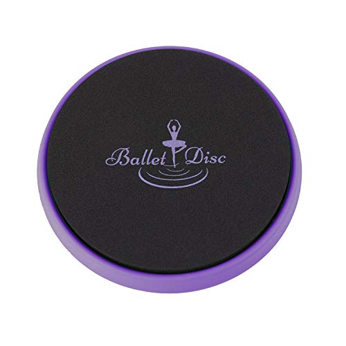 Turn Board for Dancers, Ballet Turning Board, Turning Boards for Dancers, Spinning Boards for Pirouette, Turns and Balance, Spinner Boards for Dancers, Ice Skaters, Gymnasts and Cheerleaders - color: Purple, size: 5"Dia. - Round