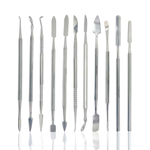 17 Pieces Cynamed Premium Wax Carving Tools Set | Professional Wax Carvers for Jewelry Making, Sculpture, Art, Crafts & Hobbies