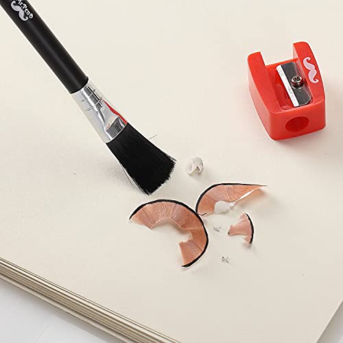 Mr. Pen- Detail Eraser Pencil, 2 Pack | Precision Erasers with Brush and Sharpener for Artists and Beginners