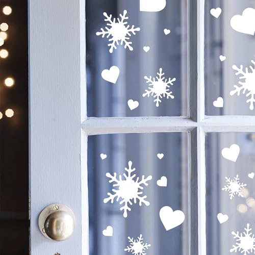 Snow Stencil, 8 PCS Different Size Snow Stencils, Snow Template Stencil, Large Snow Stencil for Spray Painting, Painting Template for Fabric Walls Arts Paper - style: snow
