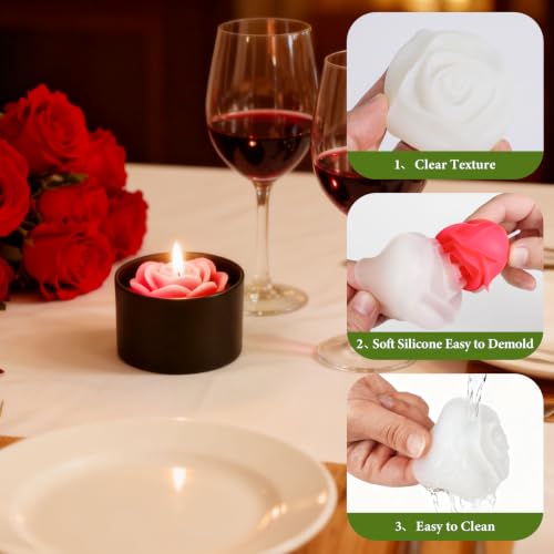 SAEUYVB Candle Making Kit,DIY Soy Candle Making Supplies/Kit for Adults | Complete Candle Kit with Digital Wax Warmer,Soy Wax,Candle Jars,Scents,Molds and More,Perfect for DIY Handmade Craft - size: 12 pcs candle tins kit with candle molds