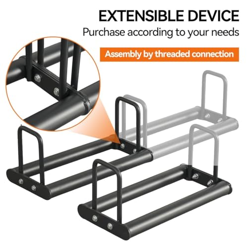 Weight Plate Rack - Modular Olympic Bumper Plate Rack 660 LBS | Heavy-duty welded steel holds up to 660 lbs, anti-pinch wide slots for easy plate changes, modular fit for Olympic bumpers