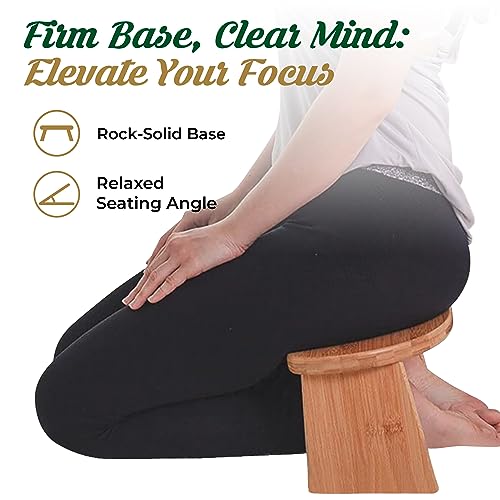 MONK & LLAMA Meditation Bench - color: Grey, style: Curved