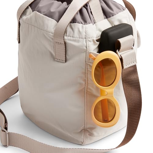 Bellroy Cinch Bucket Bag 9L, Lightweight Crossbody Bag - Oat - color: Oat