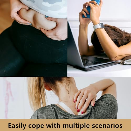 EULOGIST 4Pcs Wood Therapy Massage Tools Lymphatic Drainage Massager Wooden Massager Body Sculpting Tools for Body gua sha,Anti-Cellulite,Pain Relief