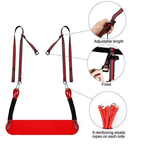 SYNTECSO Pull Up Assistance Bands, Heavy-Duty Pull Up Resistance Bands - color: 330 Lbs Resistance PU Pedal