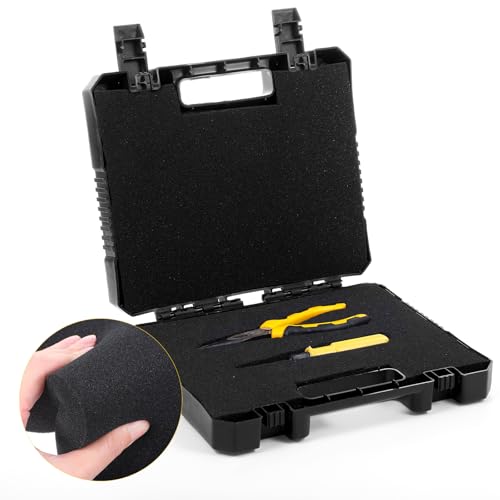 8 Pcs Polyurethane Foam Sheet- 16 x 12 x 1 Inch Cuttable Foam Inserts for Cases- Packing Pads for Toolbox Camera Storage and Crafts