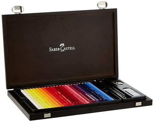 Faber-Castell Albrecht Dürer® Artists' Watercolor Pencils - Wood Case of 48 with Accessories - style: Albrecht Dürer Watercolour Pencil