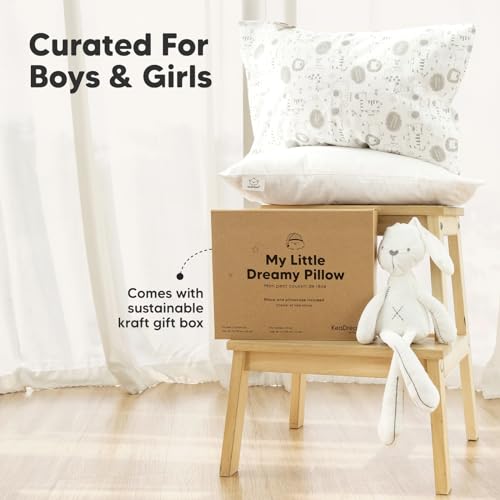 Toddler Pillow with Pillowcase, 13x18 My Little Dreamy Pillow (Flora Vale) - color: Flora Vale
