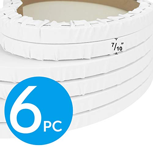 PHOENIX Heart Canvases for Painting - 8, 10, 12 in (2 of Each) - 100% Cotton 10 Oz Triple Primed White Blank Acid-Free Artist Shaped Stretched Canvas for Oil, Acrylic Painting Decoration - size: Heart 8", 10" & 12", style: Studio Set (8 Oz.)