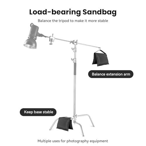4 Pack Sandbags Heavy Duty Weight Bags with 8 Bags & 4 Hooks