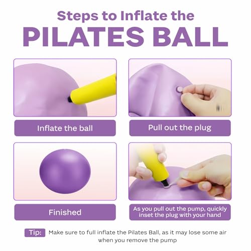 VENTUREPEAK Pilates Ring for Women – Dual-Grip Toning Circle for Thighs, Arms & Core | Lightweight Resistance Ring for Home Workout, Yoga & Balance Training - color: PURPLE