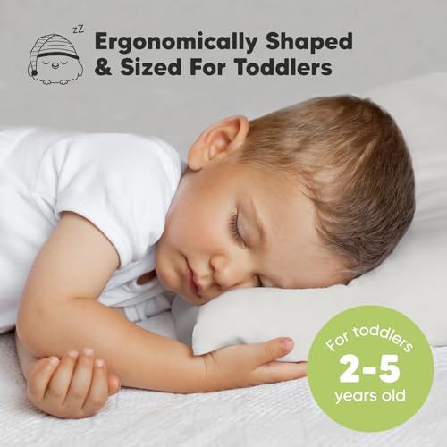 Toddler Pillow with Pillowcase, 13x18 My Little Dreamy Pillow (Clay) - color: Clay
