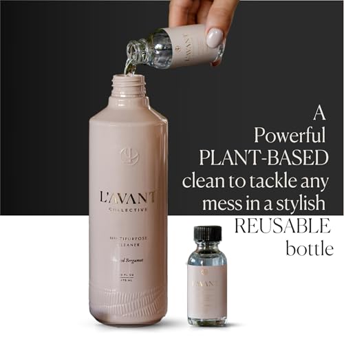 L'AVANT Plant-Based All Purpose Cleaner Spray, Blushed Bergamot, 16 Fl Oz - size: 16 Fl Oz (Pack of 1)