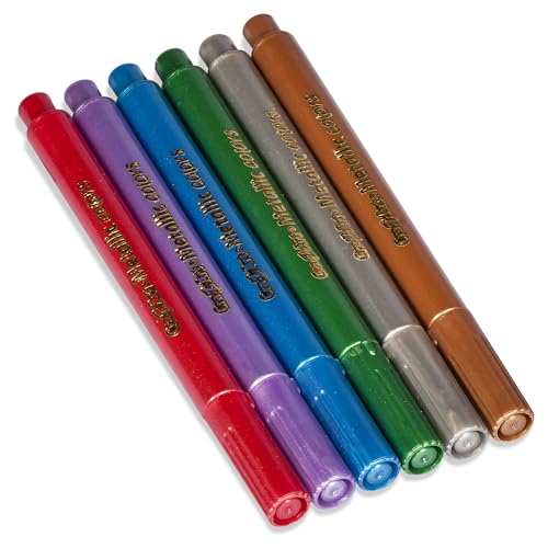 Cra-Z-Art Metallic Markers, 6-Count (10029-24)