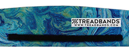 TreadBands All Terrain Tieback Non Slip Headband - Designs. Guaranteed to Stay in Place, Keeps Sweat Out of Your Eyes, Patented Grip Technology. - color: Designs - Ursula