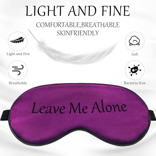 Geyoga 8 Pack Silk Funny Sleep Masks for Women Sleep, Classic Colors - color: Classic Colors