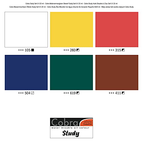 Cobra Study Set 6 X 20 ml (25820406)