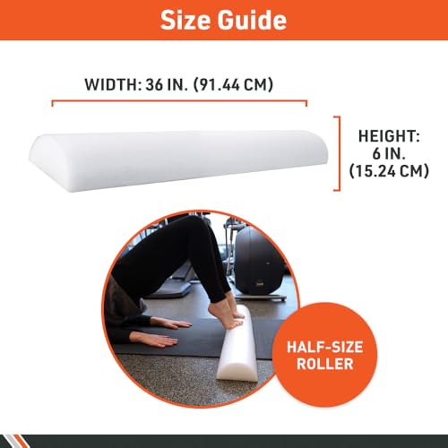 Body Sport Foam Rollers - color: 36-inch Half